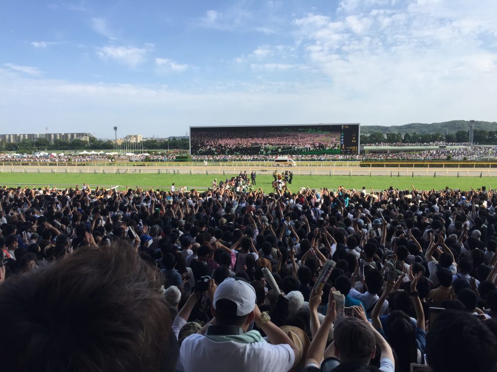 レース後スタンド
