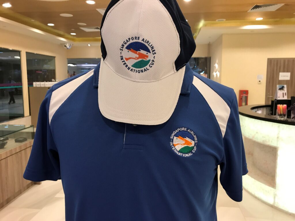 シンガポール航空インターナショナルカップの記念グッズ