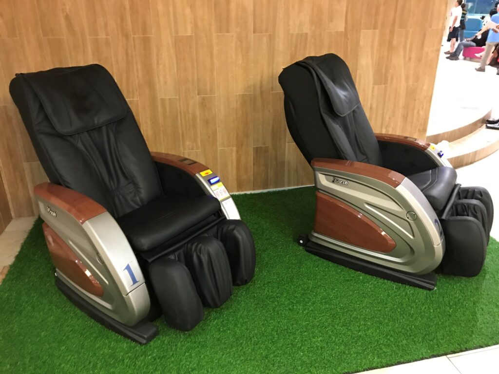 クランジ競馬場のマッサージチェア