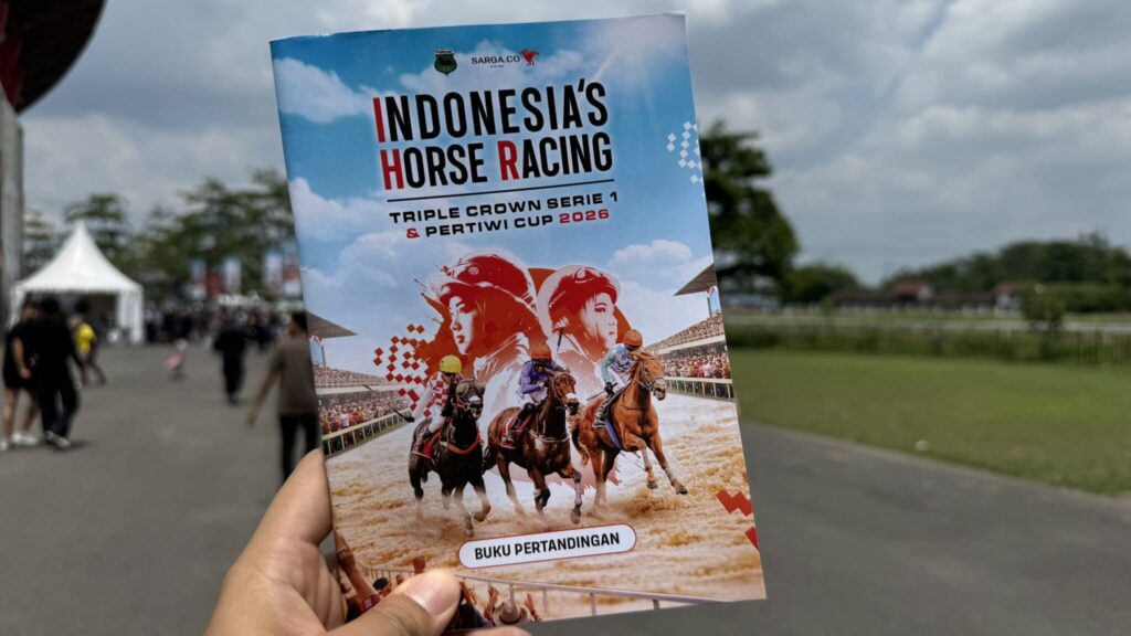 当日のレーシングプログラム(Buku Pertandingan)